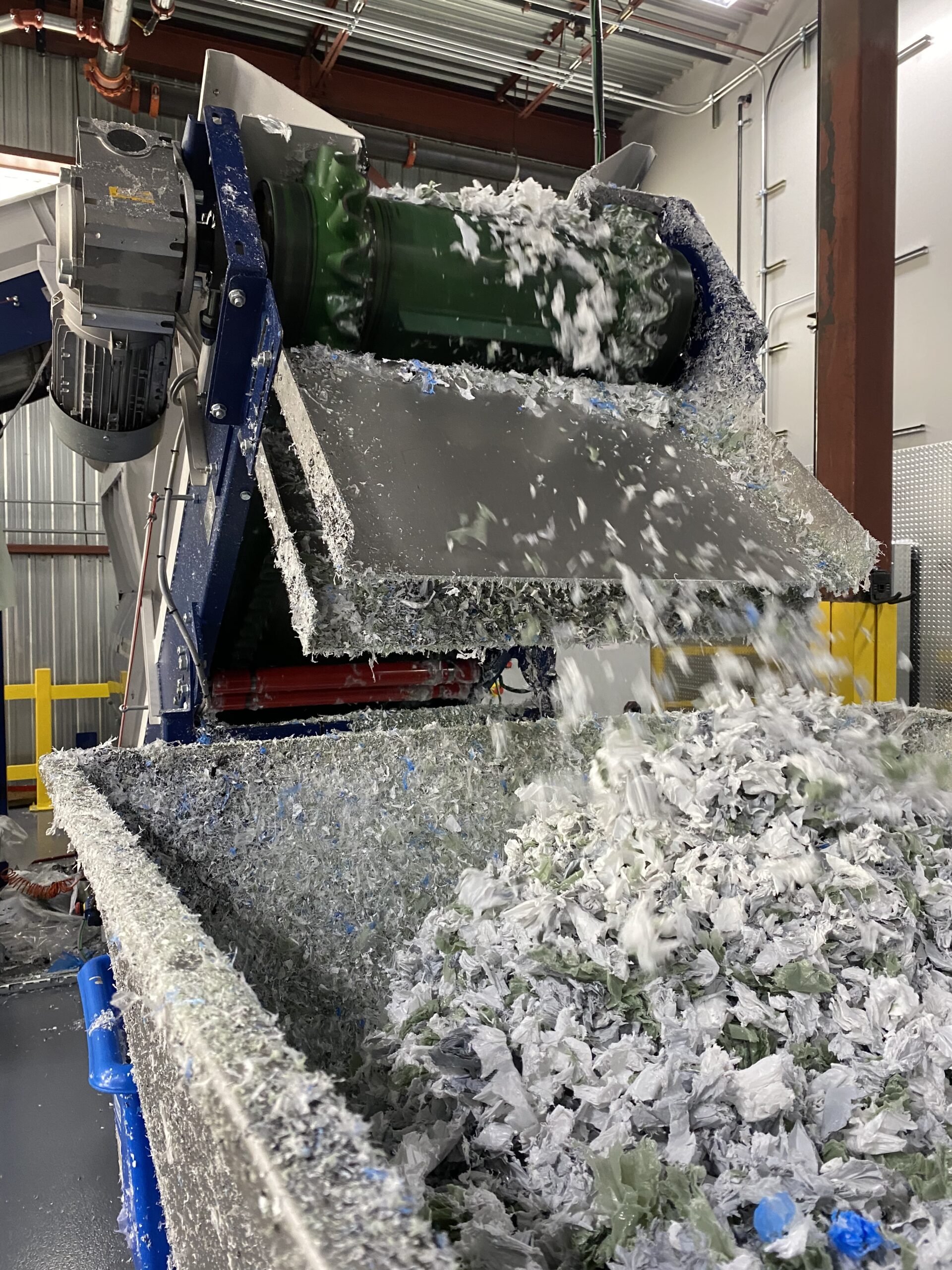 Ligne de recyclage de plastique